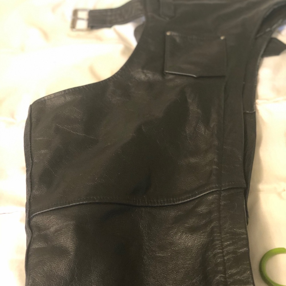 Leather chaps